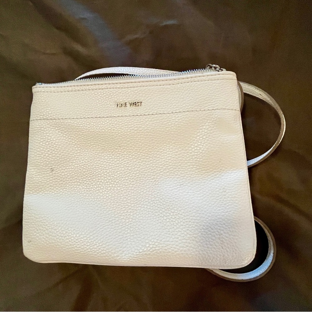 Michael Kors White Crossbody Bag